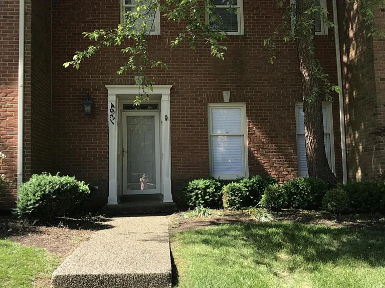 Outside of the Townhouse. The tree overhanging has since bee