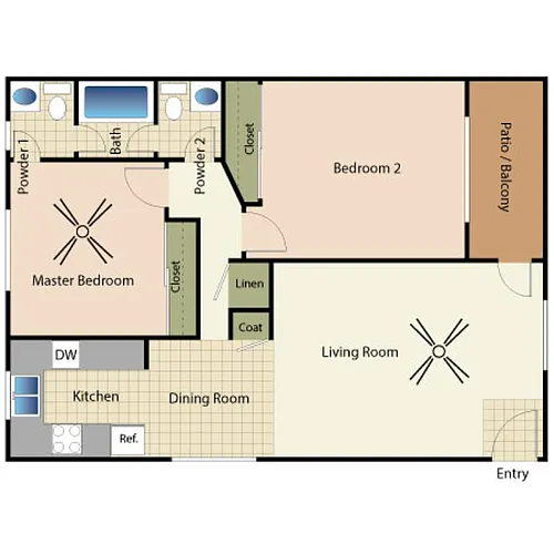 Floor plan Primo