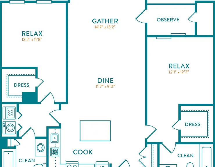 Haysack Floorplan Diagram