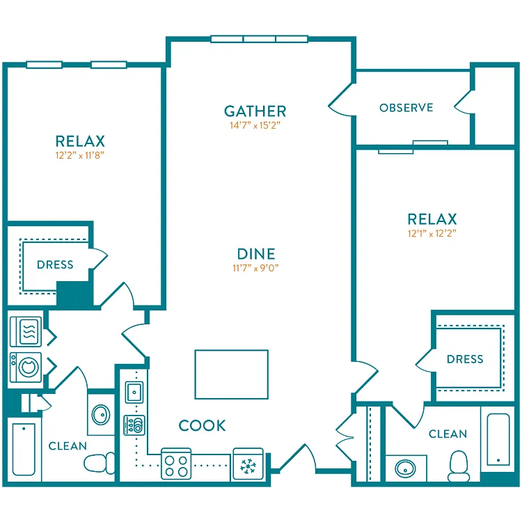 Floor plan Haysack
