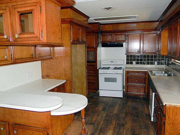 Another great view of the kitchen fit for any iron chef.