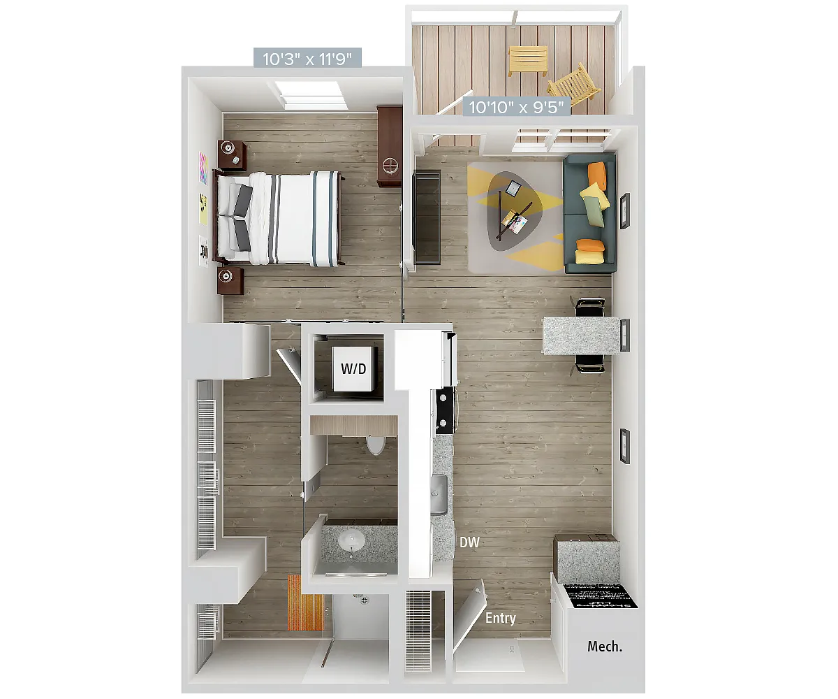 Floor plan 665