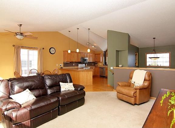 Open "Great Room" feel!