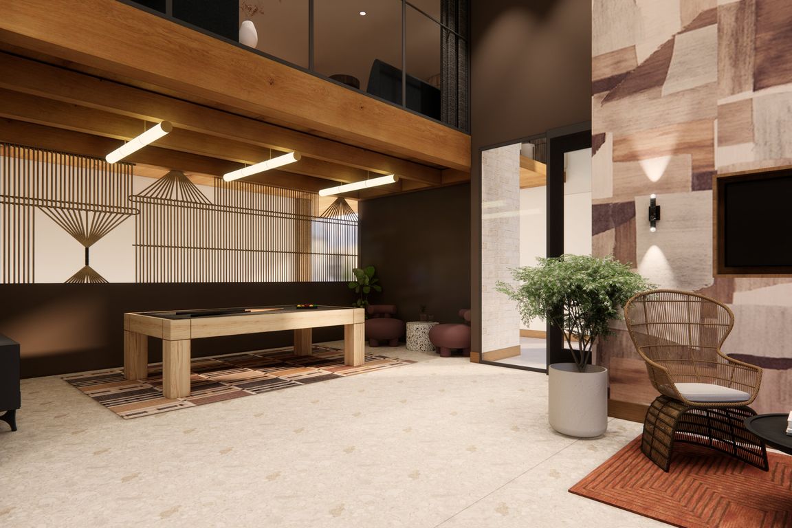 Challenge your friends to a game of billiards in the resident clubroom.