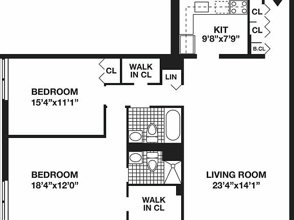 2nd image of 355 S End Ave APT 6J