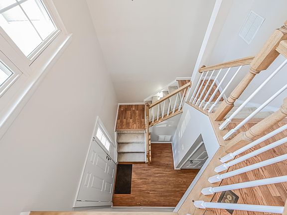 Two story foyer