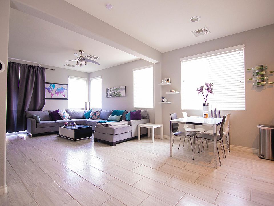 Downstairs living room with large, comfortable sectional