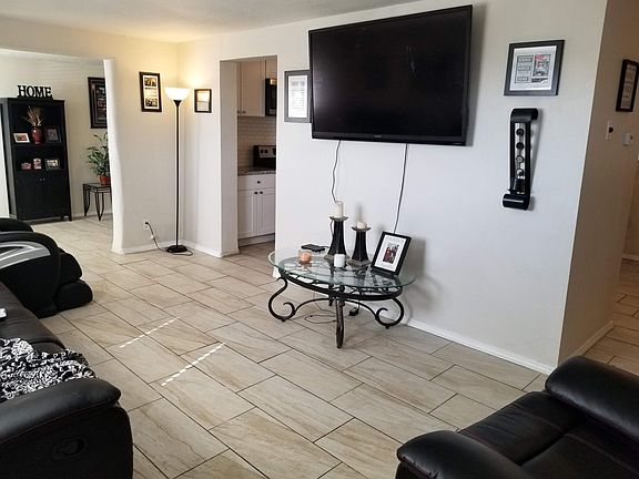 Living room from front door