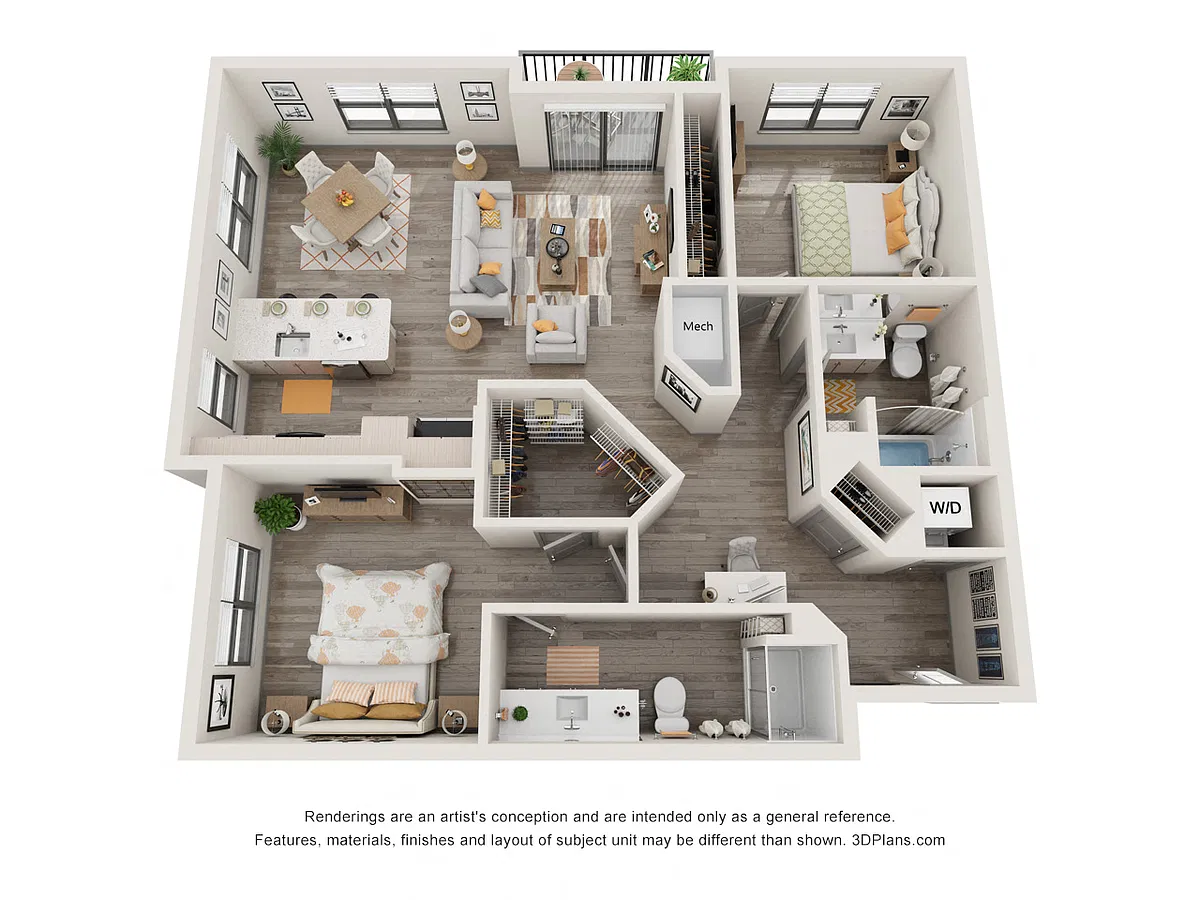 Floor plan 2E