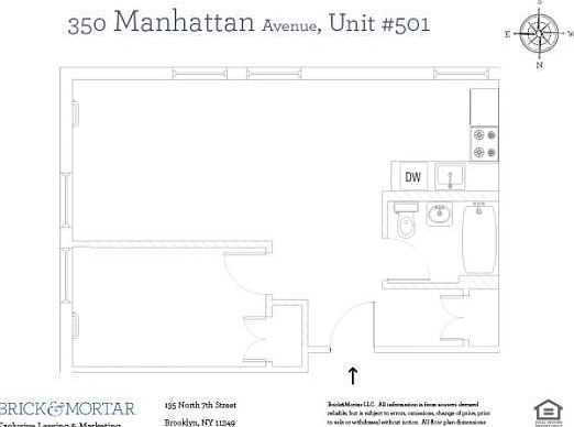 2nd image of 350 Manhattan Ave APT 501