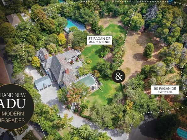 85 Fagan Dr, Hillsborough, CA 94010