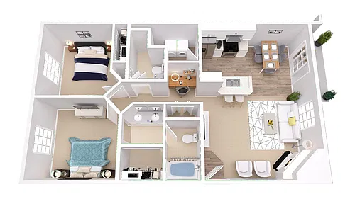 Floor plan Avonlea