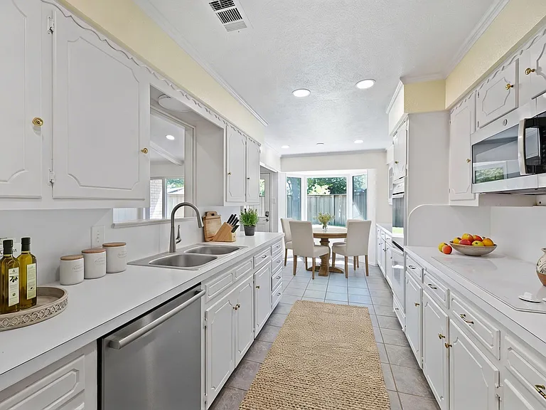 Virtually staged to show potential furniture and decor layout.