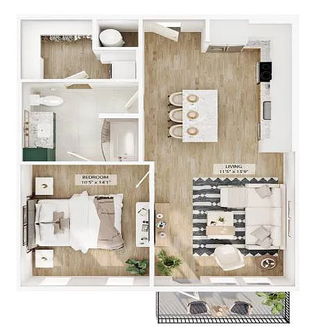 Floor plan A2
