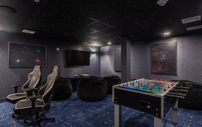 Lounge & Game Area