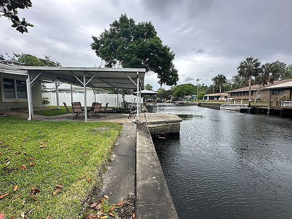 Deep water canal