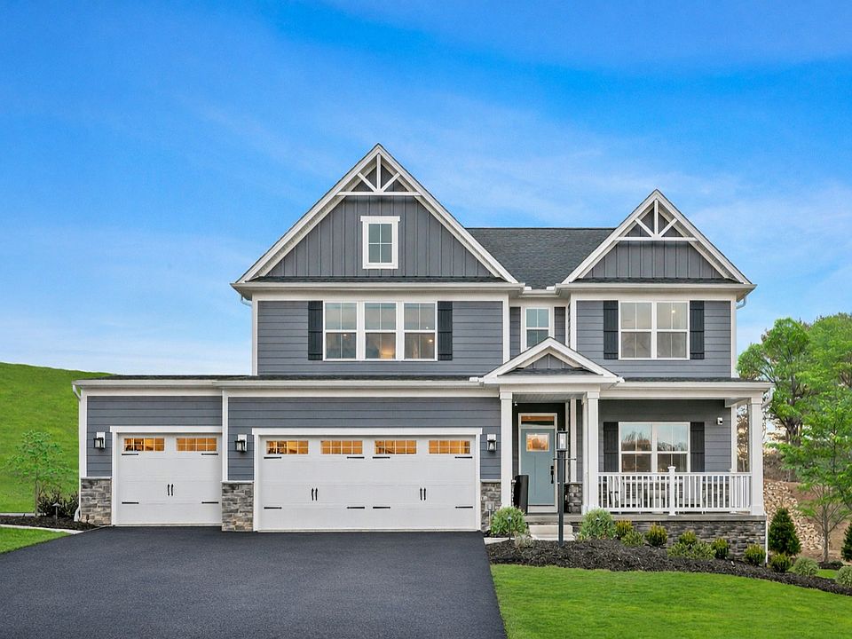 Sugar Grove s only community offering included basements and 3-car garage options