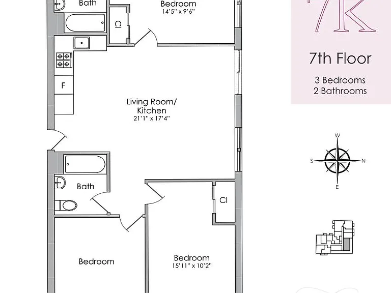 1020 Rogers Ave #7K — Photo 2