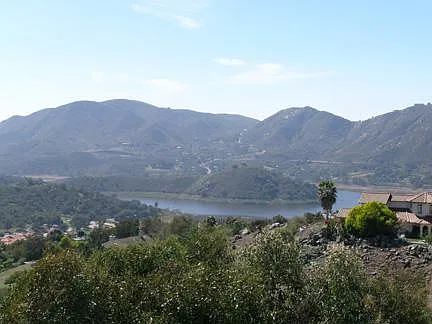 Lake, Mountain View from private deck