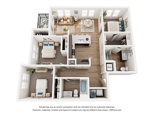 Floor plan C2