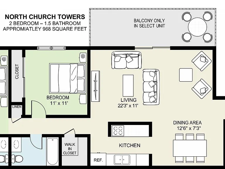 North Church Towers Apartments — Photo 19