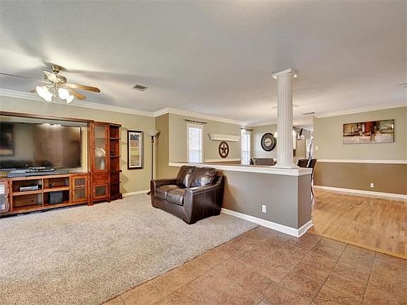 Living room off to the left as you enter the home.