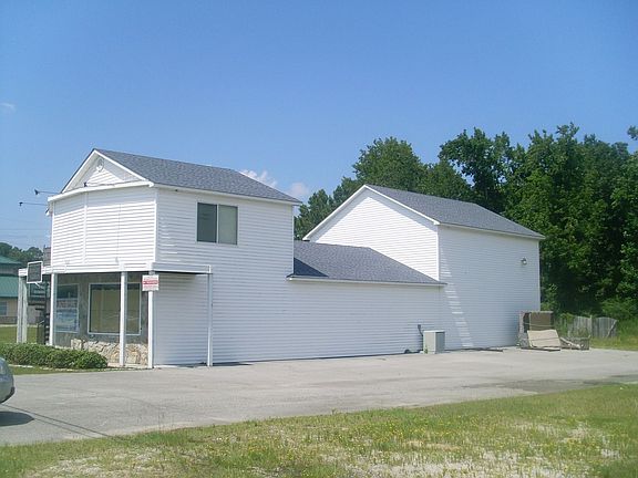 Side view of building