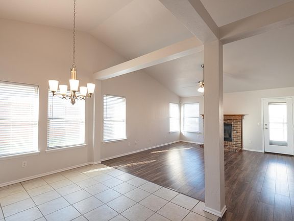Separate dinning area.