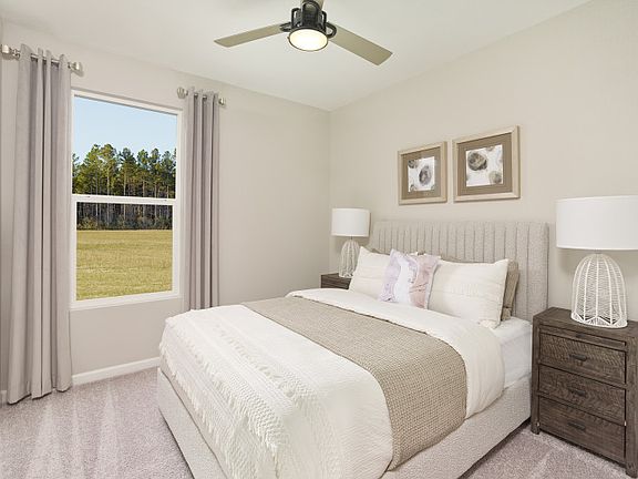 Additional bedrooms can be used for flexible space and guests retreats during extended visits.