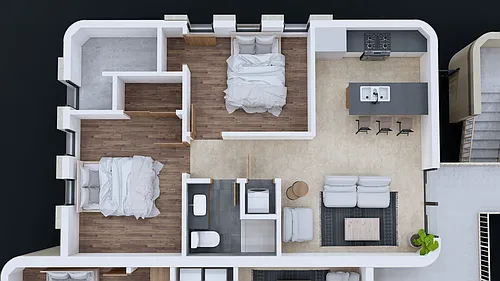 Floor plan Pacific Coast