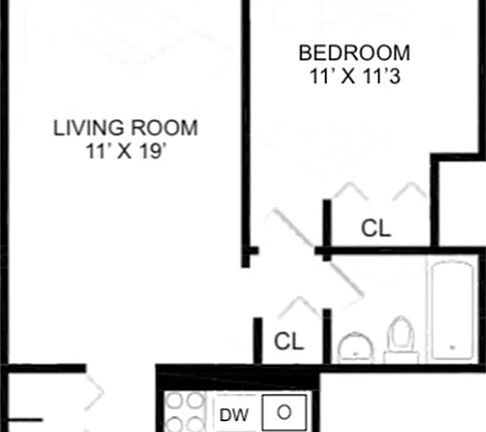 2nd image of 301 E 45th St APT 2D