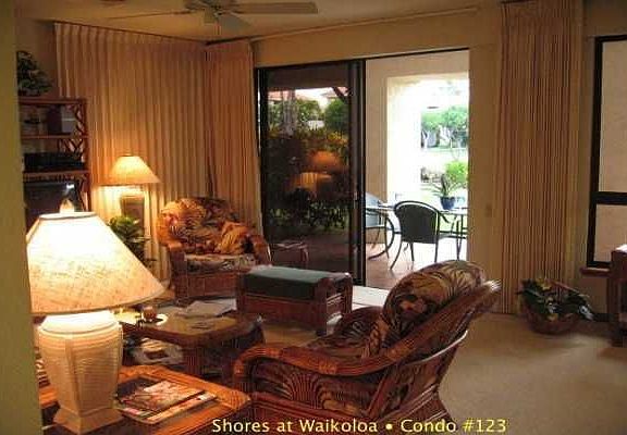 different angle of living room