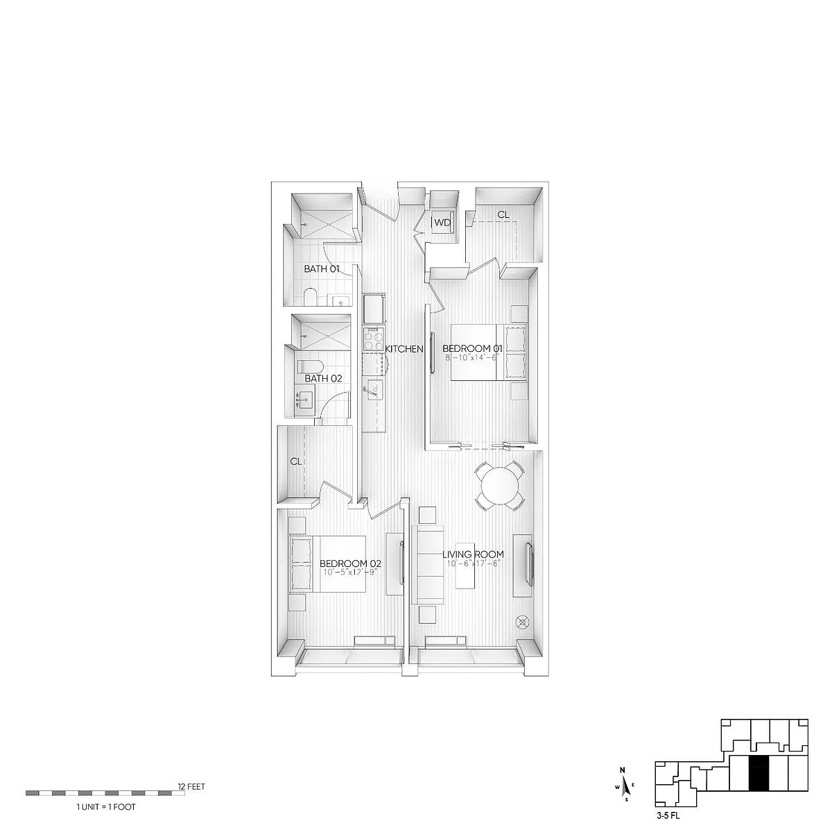 Floor plan 308-508