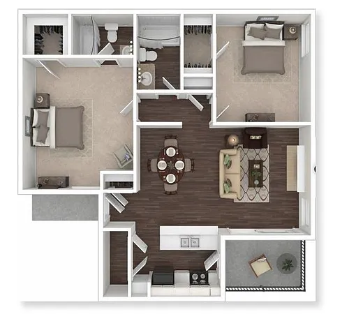 Floor plan Lantana
