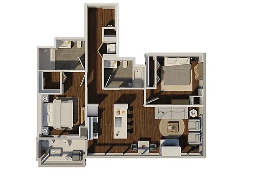 Floor plan B3