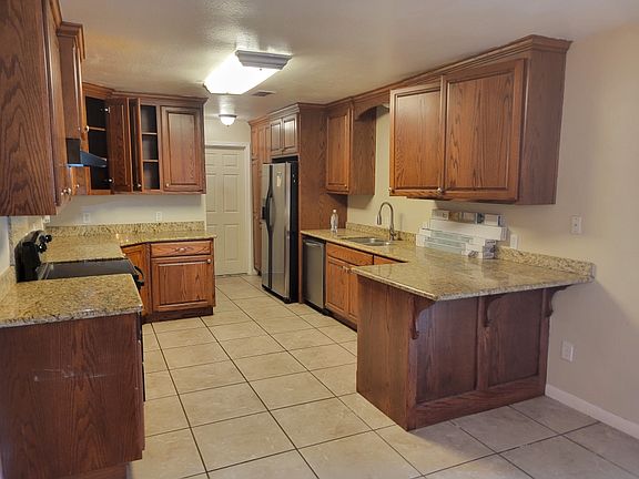 Kitchen with Granite Countertops