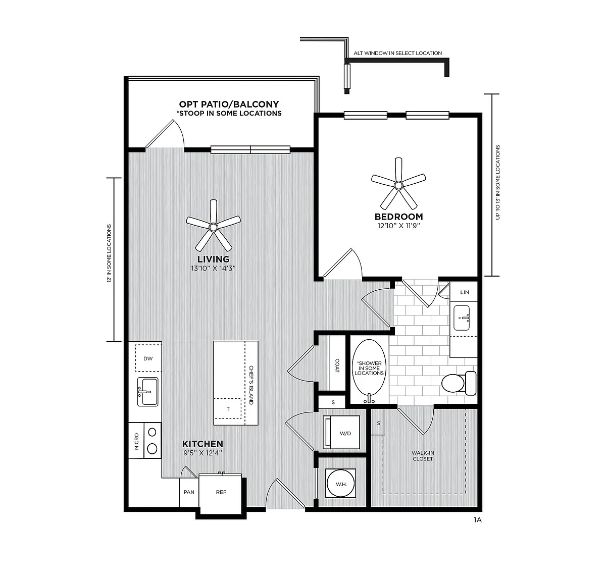 Floor plan Argyle Renovated