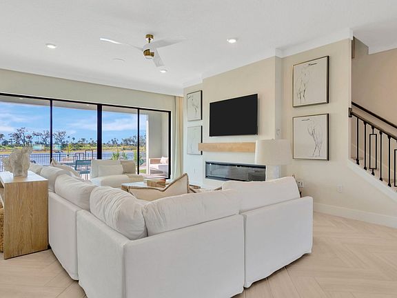 The Living Room of another Grand Sabal Model which is available at Serengeti.