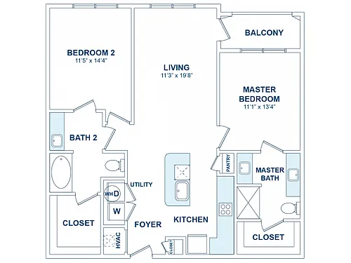 Floor plan B1