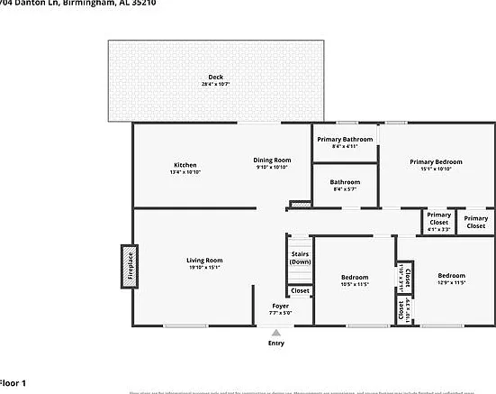 4 bed, 2.0 bath, 2202 sqft, $1,975 — Photo 3