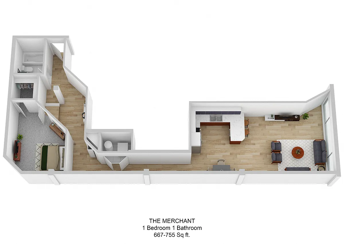 Floor plan Merchant