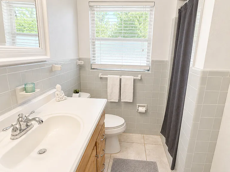 Bathroom #2 with shower.