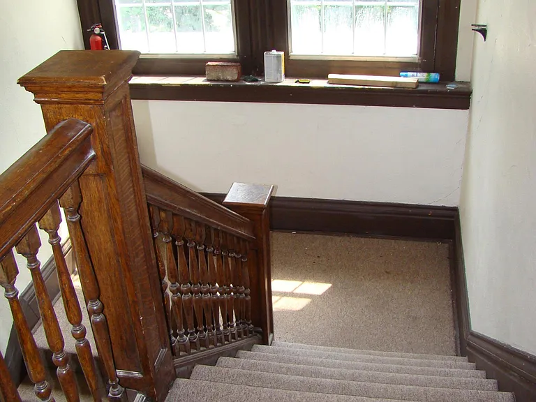 Staircase to the apartment