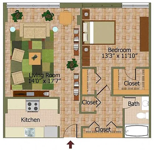 Floor plan B-2