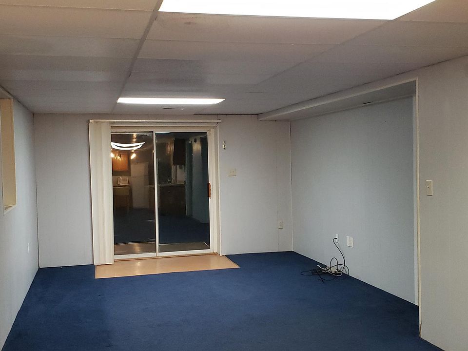 Living room and apartment entrance