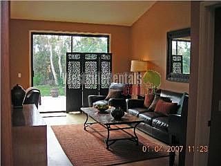 Living Room with Double-High ceilings
