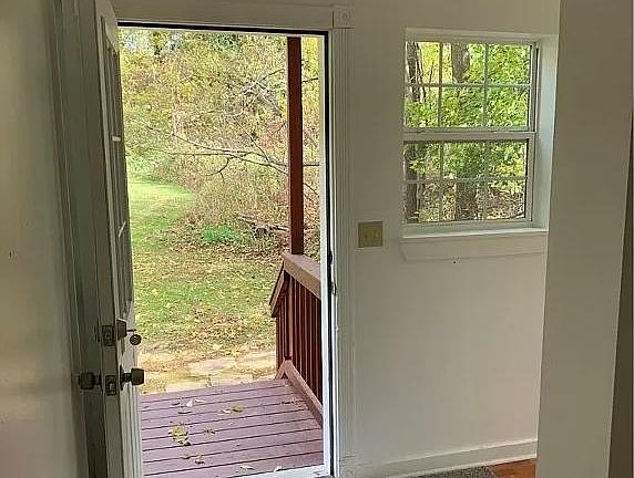 Main entrance for 1st floor unit.