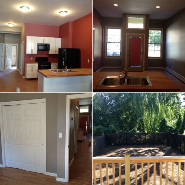 Kitchen, Living Room, Bedrom and Yard