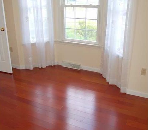 Brazilian Cherry Hardwood floors throughout