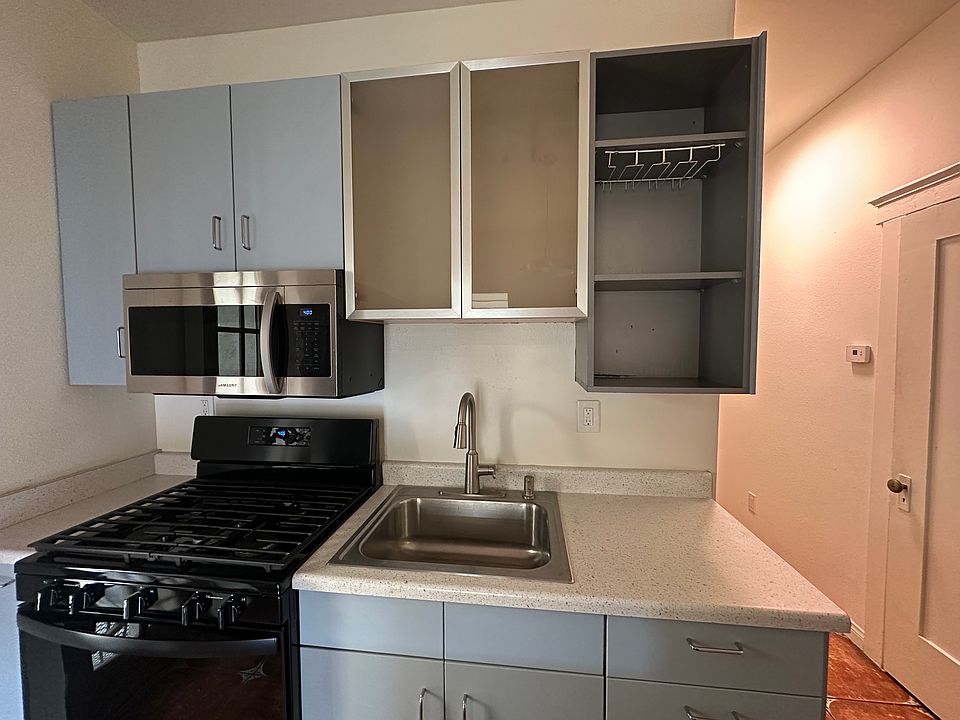 kitchen sink and stove